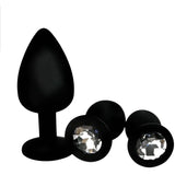 Jewel Butt Plug Anal Training Set - Fast Shipping - Dildos United Kingdom Stoke-on-trent