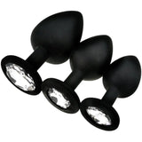 Jewel Butt Plug Anal Training Set - Fast Shipping - Dildos United Kingdom Stoke-on-trent