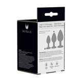 Jewel Butt Plug Anal Training Set Purple - Fast Shipping - Dildos United Kingdom Stoke-on-trent