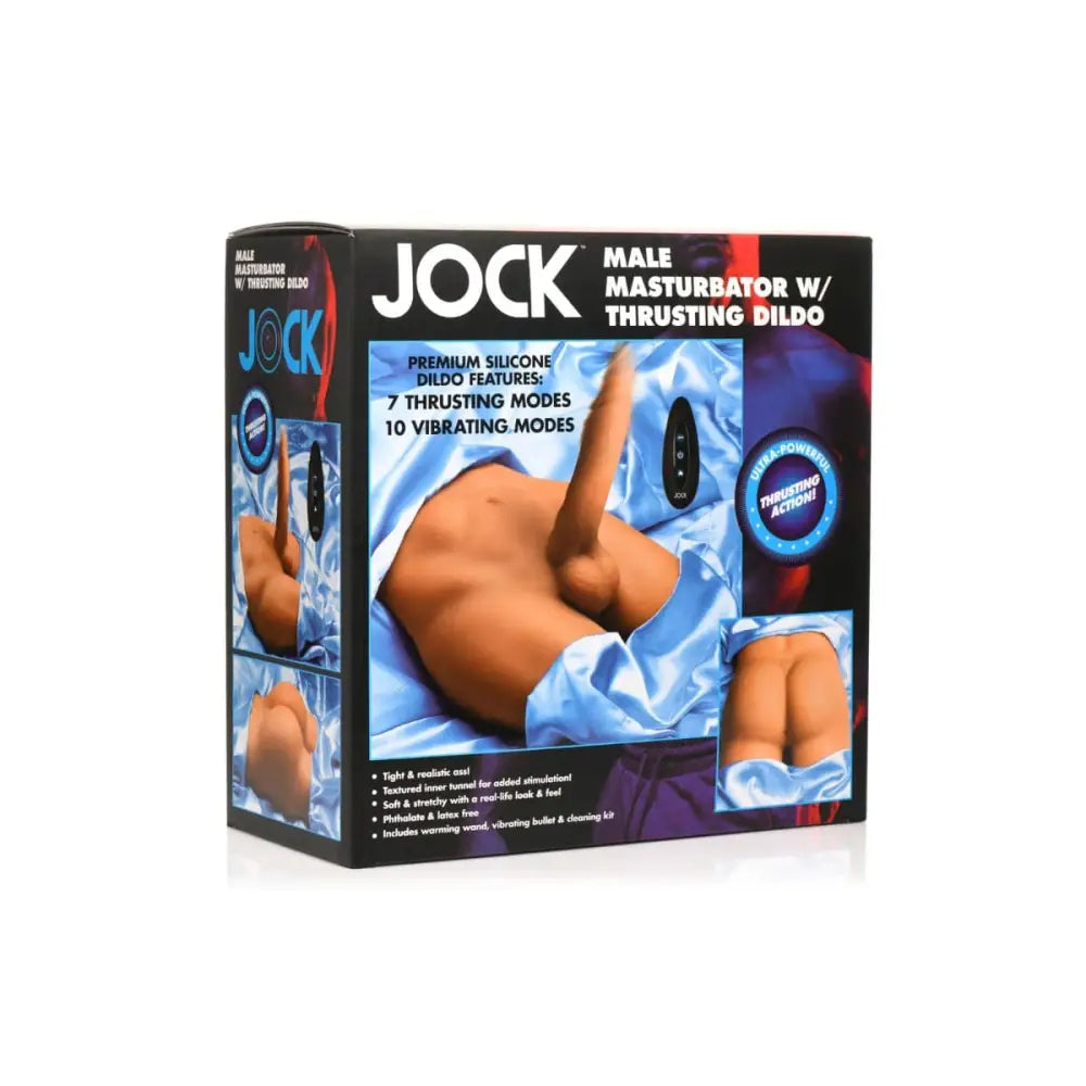 Jock Male Masturbator W/ Thrusting Dildo - Sex Toys - Save 30% - Jock W/ - Fast Shipping - Sale United Kingdom Stoke-on-trent