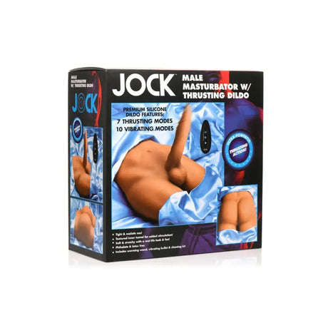 Jock Male Masturbator W/ Thrusting Dildo - Sex Toys - Save 30% - Jock W/ - Fast Shipping - Sale United Kingdom Stoke-on-trent