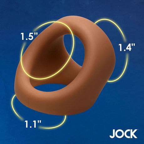 Jock Silicone Cock and Ball Ring Medium - Jock | Fast Shipping | Sexy Emporium