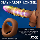 Jock Silicone Cock and Ball Ring Medium - Jock | Fast Shipping | Sexy Emporium