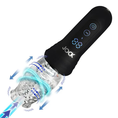 Jock Spinning Thursting and Vibrating Masturbator - Save 30% - Fast Shipping - Sale United Kingdom Stoke-on-trent
