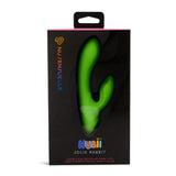 Jolie Nubii Warming Mini Rabbit Lime Green - Save 10% - Fast Shipping - Vibrator United Kingdom Stoke-on-trent