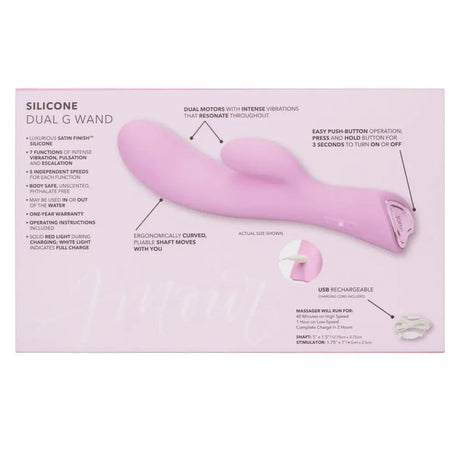 Jopen Amour 7 Function - 5 Speed Silicone Usb Rechargeable Rabbit Vibrator Sex Toy - Save 25% - Jopen - Usb - United Kingdom Stoke-on-trent