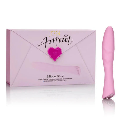 Jopen Amour 7 Function - 5 Speed Silicone Usb Rechargeable Wand Vibrator Sex Toy - Save 40% - Jopen - Usb - United Kingdom Stoke-on-trent