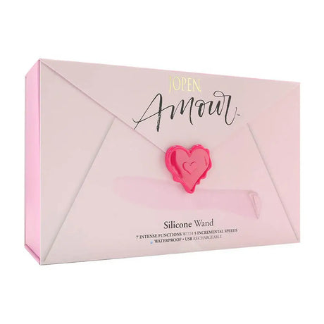 Jopen Amour 7 Function - 5 Speed Silicone Usb Rechargeable Wand Vibrator Sex Toy - Save 40% - Jopen - Usb - United Kingdom Stoke-on-trent