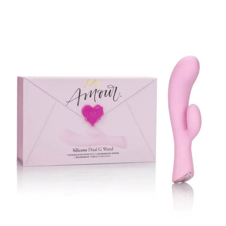 Jopen Amour Dual g Rabbit Wand Vibrator - Save 25% - Jopen g - Fast Shipping - United Kingdom Stoke-on-trent