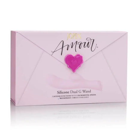 Jopen Amour Dual g Rabbit Wand Vibrator - Save 25% - Jopen g - Fast Shipping - United Kingdom Stoke-on-trent