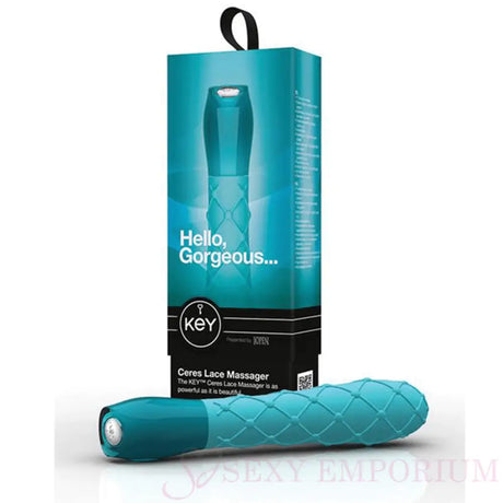 Jopen Ceres Lace Massager Blue - Save 25% - Jopen - Fast Shipping - Vibrator United Kingdom Stoke-on-trent