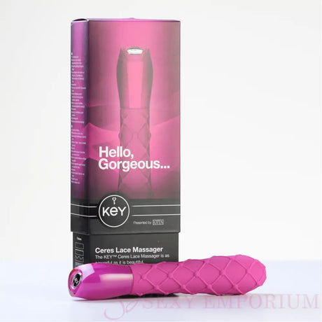 Jopen Ceres Lace Massager Pink - Save 30% - Jopen - Fast Shipping - Vibrator United Kingdom Stoke-on-trent