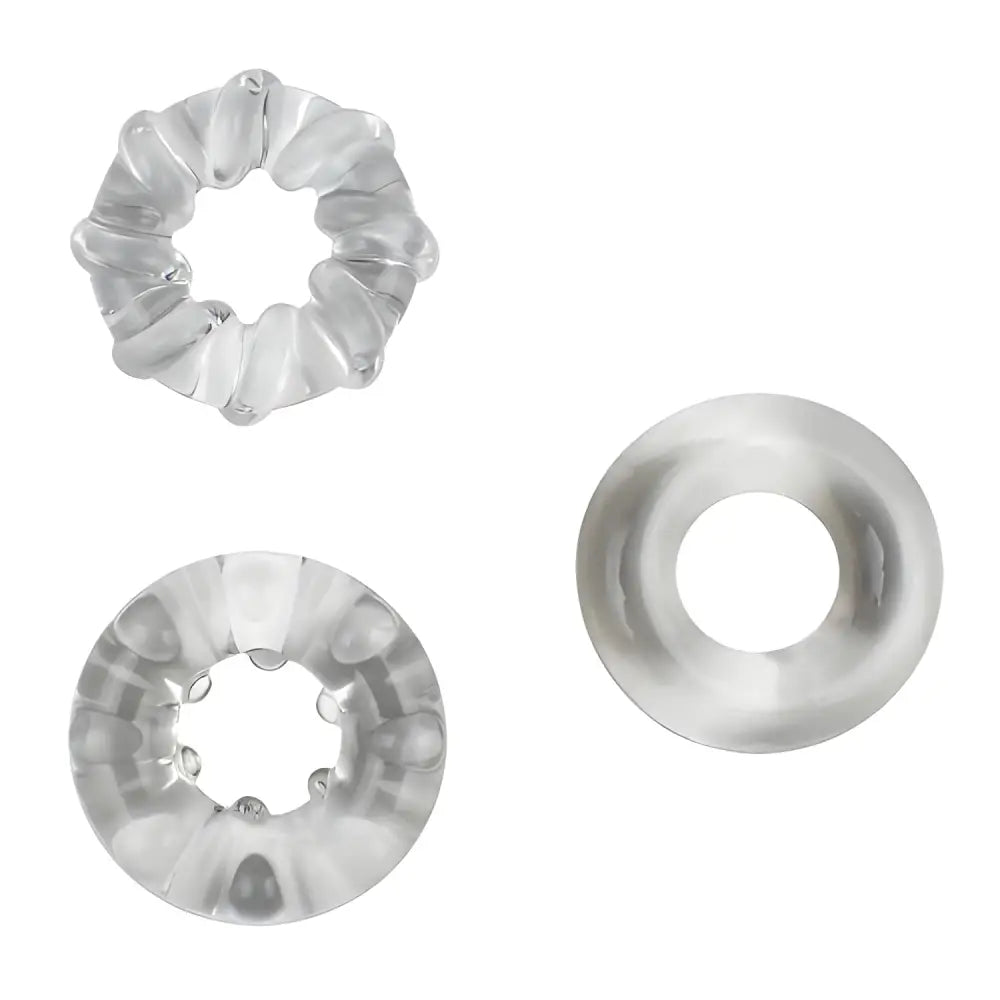 Joyrings Enhancement Cock Ring Set (3 Pack) - Rings - Save 25% - Joyrings - Fast Shipping - Sale United Kingdom Stoke-on-trent