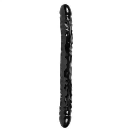 Jr Veined Double Header 12 Inch Bender Dong Black - Save 30% - Fast Shipping - Dildo United Kingdom Stoke-on-trent