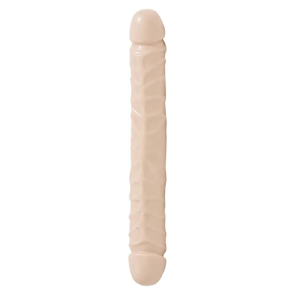 Jr Veined Double Header 12 Inch Bender Dong - Save 30% - Fast Shipping - Dildo United Kingdom Stoke-on-trent