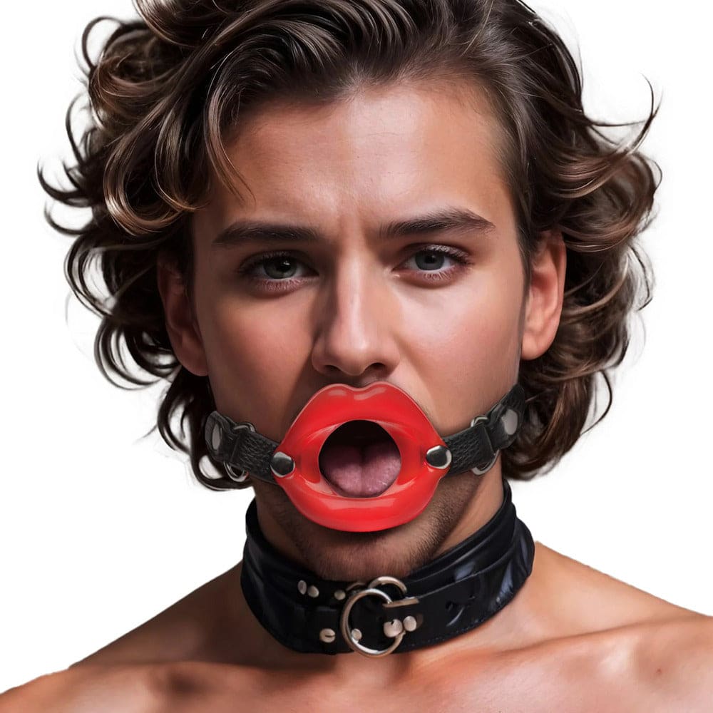 Juicy Lips Silicone Open Mouth Gag - Save 30% - Sale