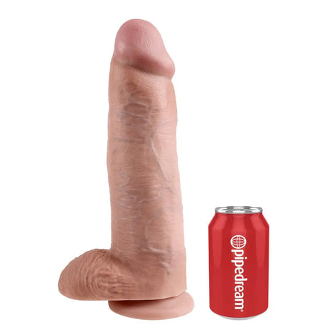 King Cock 12 Inch Dildo with Balls - Save 30% - with - Fast Shipping - United Kingdom Stoke-on-trent