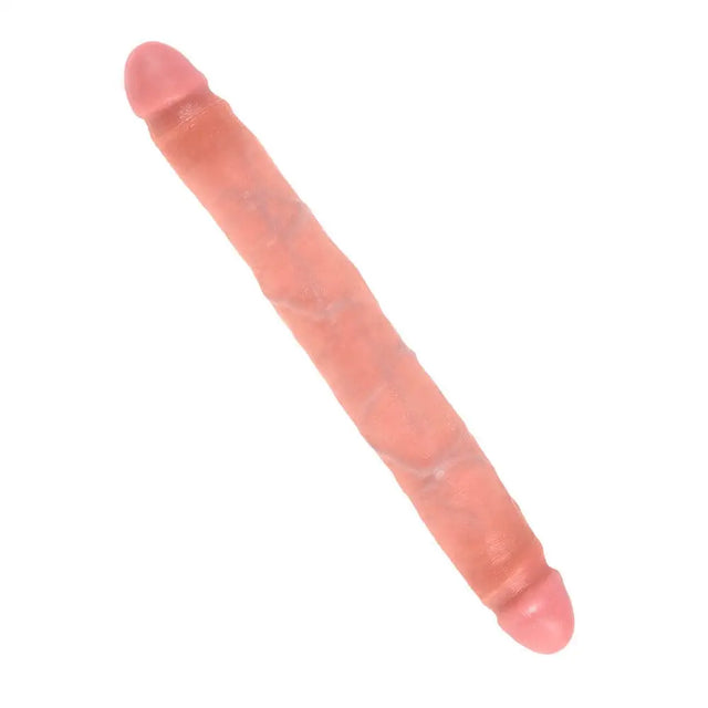 King Cock 12 Inch Slim Double Dildo Flesh - Save 30% - Fast Shipping - United Kingdom Stoke-on-trent
