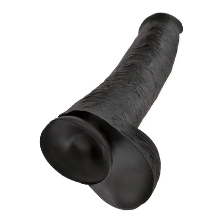 King Cock 15 Inch with Balls Black - Save 30% - Fast Shipping - Dildo United Kingdom Stoke-on-trent