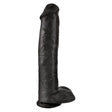 King Cock 15 Inch with Balls Black - Save 30% - Fast Shipping - Dildo United Kingdom Stoke-on-trent