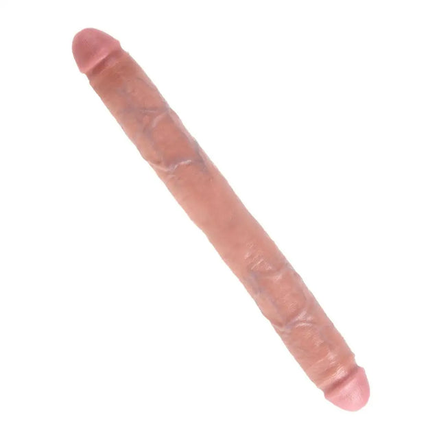 King Cock 16 Inch Thick Double Dildo Flesh - Save 30% - Flesh - Fast Shipping - United Kingdom Stoke-on-trent