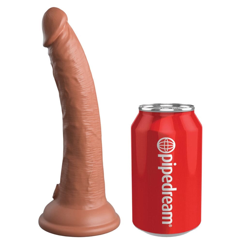 King Cock Comfy Silicone Body Dock Kit and 7 Inch Dildo - Save 30%