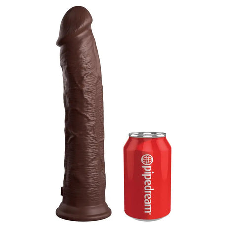 King Cock Elite 11 Inch Dual Density Flesh Brown - Save 30% - Fast Shipping - Dildo United Kingdom Stoke-on-trent