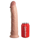 King Cock Elite 11 Inch Dual Density Flesh Pink - Save 30% - Dildo