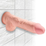 King Cock Plus 10 Inch Triple Density Fat with Balls - Save 25% - with - Fast - Dildo United Kingdom Stoke-on-trent