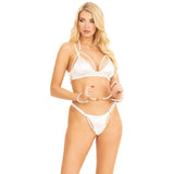 Kink Peal String Open Bra Set and Cuffs - Save 25% - Kink - Fast Shipping - Sale United Kingdom Stoke-on-trent