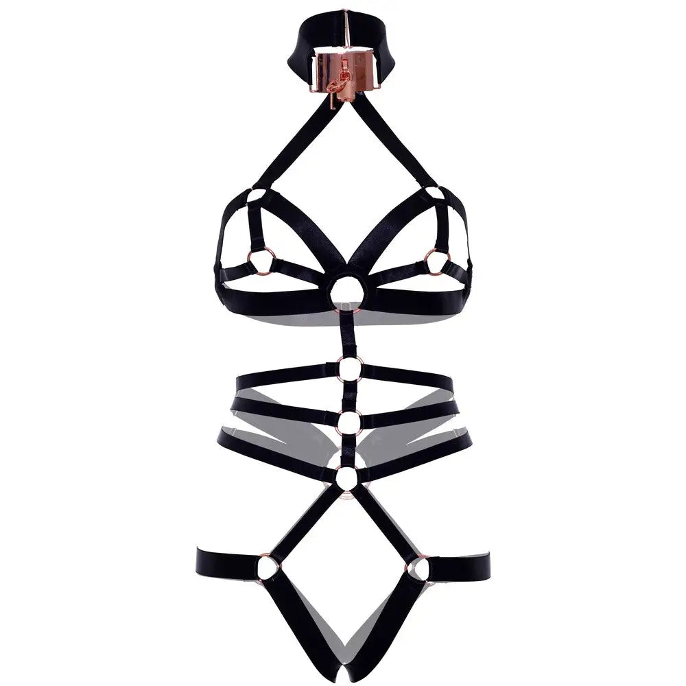 Kink Satin Elastic Crotchless Teddy - Save 30% - Kink - Fast Shipping - Sale United Kingdom Stoke-on-trent