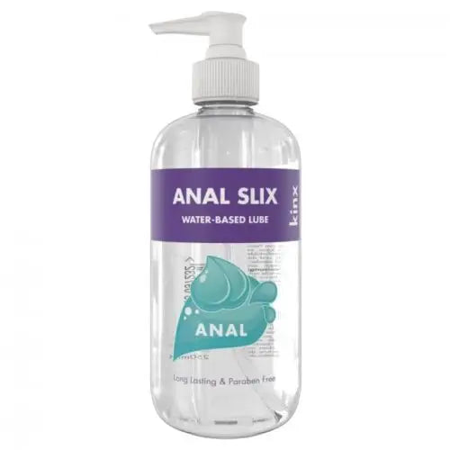 Kinx Anal Slix Water-based Lubricant 250ml - Save 15% - Water-based - Fast Shipping - Sale United Kingdom Stoke-on-trent