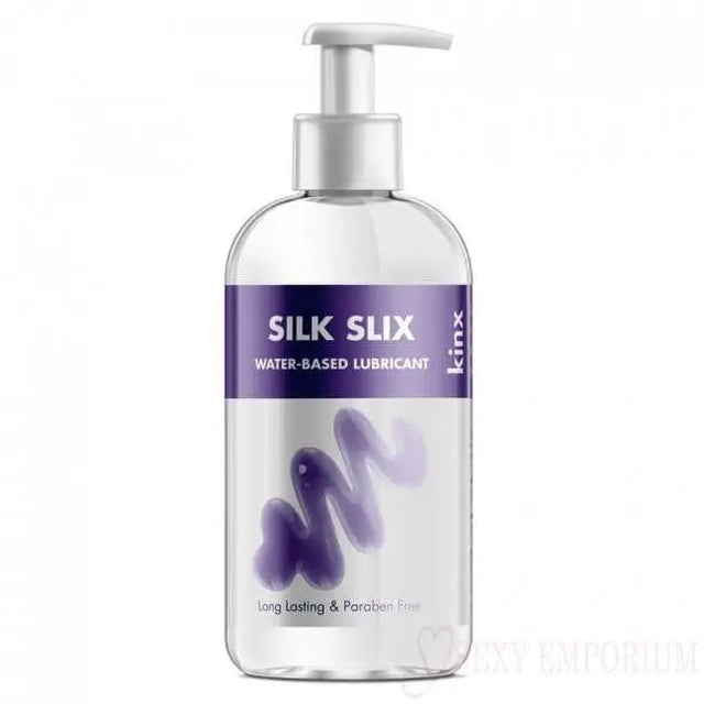 Kinx Silk Slix Water-based Lubricant 250ml - Save 20% - Water-based - Fast Shipping - Sale United Kingdom Stoke-on-trent