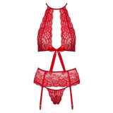 Kissable Halterneck Set Red - Fast Shipping - Sale United Kingdom Stoke-on-trent