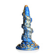 Kraken Tentacled Silicone Dildo Blue Gold - Save 25% - Fast Shipping - United Kingdom Stoke-on-trent