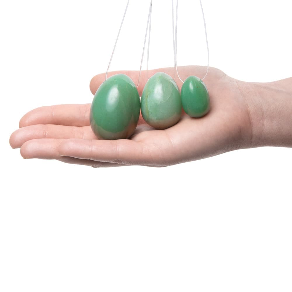 La Gemmes Yoni Egg Set Jade - Save 30% - Sale