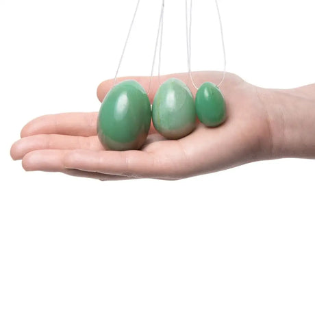 La Gemmes Yoni Egg Set Jade - Save 30% - Fast Shipping - Sale United Kingdom Stoke-on-trent
