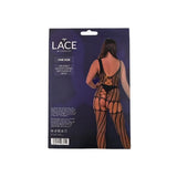 Lace by Lj Crochet Bodystocking with Up Back Black - Save 25% - Sale United Kingdom Stoke-on-trent