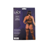 Lace by Lj Crossover Neck Crotchless Bodystocking - Save 15% - Sale United Kingdom Stoke-on-trent