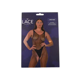 Lace by Lj Fishnet Crotchless Bodystocking Black - Save 10% - Sale United Kingdom Stoke-on-trent