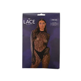 Lace by Lj Gloved Leopard Print Catsuit Black - Save 10% - Sale United Kingdom Stoke-on-trent