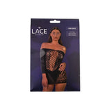Lace by Lj off the Shoulder Mini Dress Black - Save 25% - Sale United Kingdom Stoke-on-trent