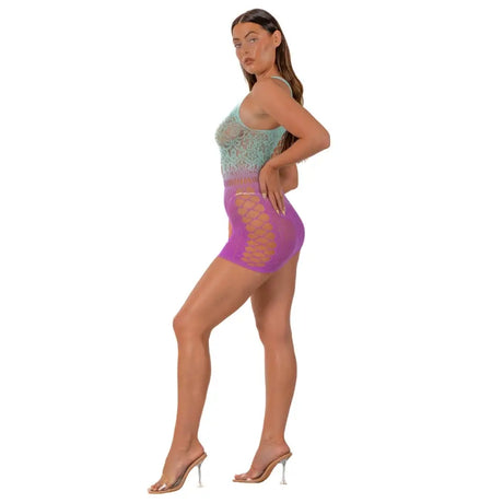 Lace by Lj Ombre Faux Up Mini Dress - Save 10% - Sale United Kingdom Stoke-on-trent