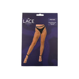 Lace by Lj one Size Industrial Net Footless Tights Black - Sexy Lingerie United Kingdom Stoke-on-trent