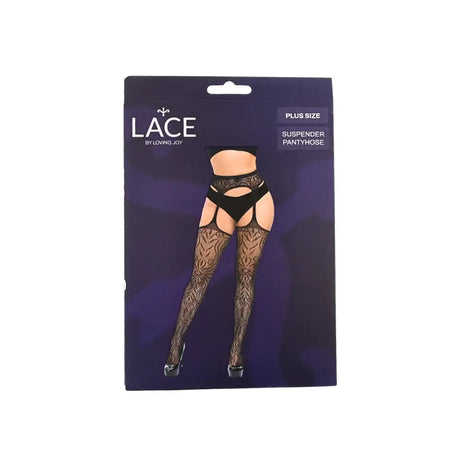Lace by Lj Plus Size Suspender Pantyhose - Save 20% - Sale United Kingdom Stoke-on-trent