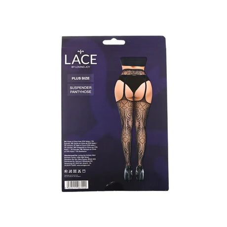 Lace by Lj Plus Size Suspender Pantyhose - Save 20% - Sale United Kingdom Stoke-on-trent