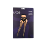 Lace by Lj Plus Size Suspender Pantyhose with Rhinestones - Save 15% - Sale United Kingdom Stoke-on-trent