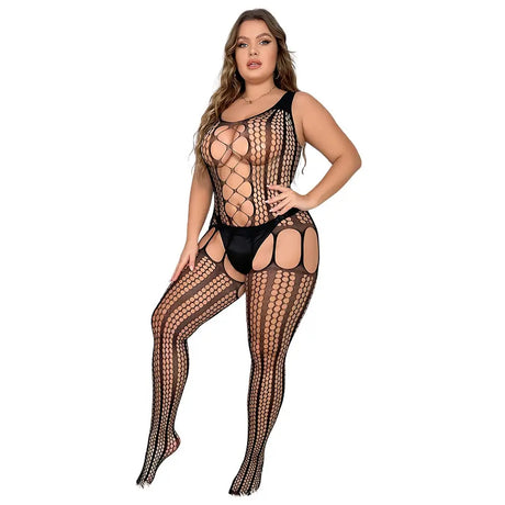 Lace by Lj Plus Size Up Suspender Bodystocking - Save 15% - Sale United Kingdom Stoke-on-trent