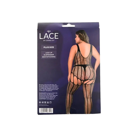 Lace by Lj Plus Size Up Suspender Bodystocking - Save 15% - Sale United Kingdom Stoke-on-trent