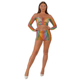Lace by Lj Rainbow Crop Top and Skirt Set - Save 15% - Sale United Kingdom Stoke-on-trent